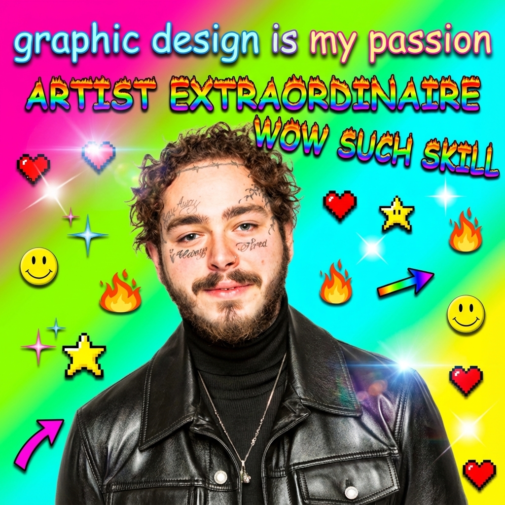 Graphic design is my passion example 2